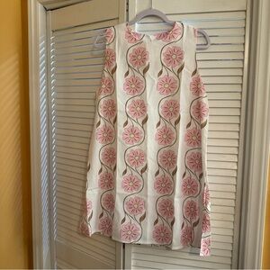 Source Unknown Pink and White Floral Mini Dress